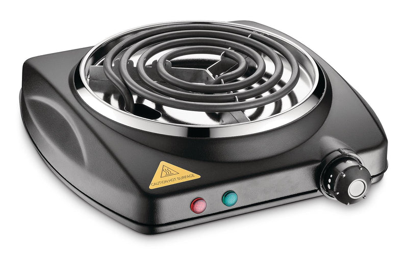 Single Burner Hot Plate, Black, 1000W T7L4