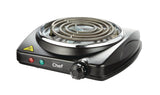 Single Burner Hot Plate, Black, 1000W T7L4 - product image 2