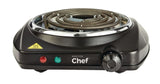 Single Burner Hot Plate, Black, 1000W T7L4 - product image 3