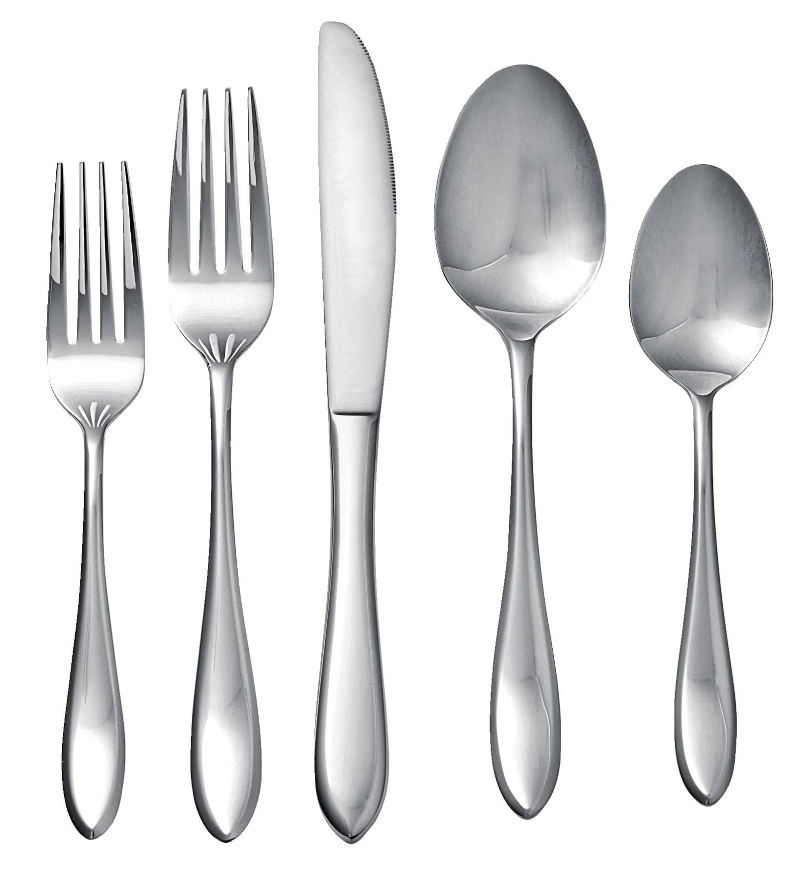 Stainless Steel Flatware Set, Serves 12, 60-pc B2O8 - product image 1