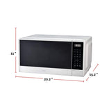 Matte Microwave, White, 1.1-cu-ft H4S6 - product image 5