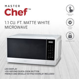 Matte Microwave, White, 1.1-cu-ft H4S6 - product image 6