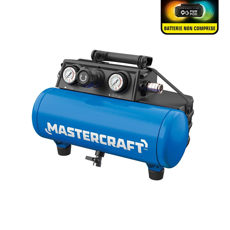 20V Cordless 1-Gallon Air Compressor, Tool Only, PWR POD Compatible O3F3