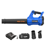 20V Cordless 460 CFM Brushless Leaf Blower Kit with PWRPOD 4 Ah Battery and Charger Q8J4 - product image 4