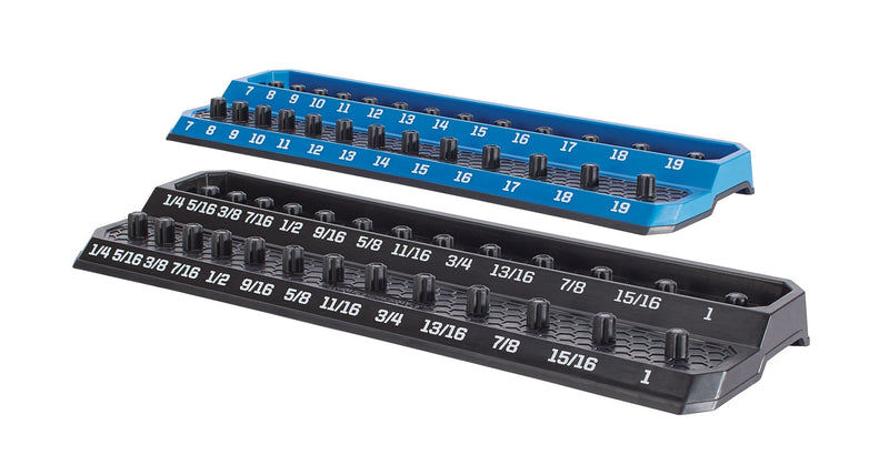 3/8-in Drive Socket Tray Organizer/Holder, 2-pk Y1U4