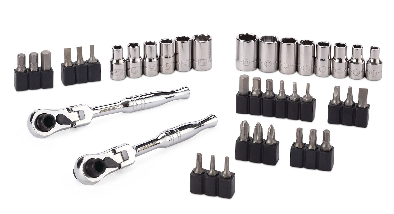 39 Piece 1/4" Micro Ratchet/Driver Set V9T8 - product image 1