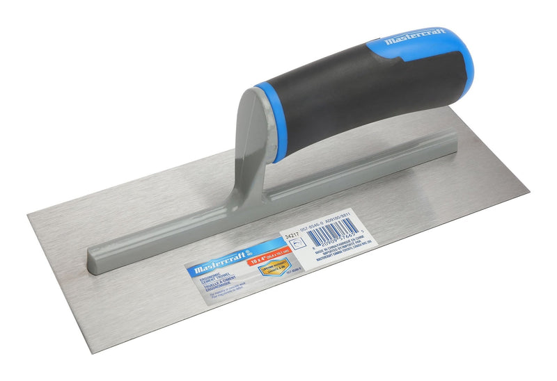 Ergonomic Steel Cement Trowel For Masonry & Concrete Work, 4 x 10-in W5H8