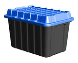 Heavy-Duty Polypropylene Tote with Domed Lid, 120-L X7Z6 - product image 1
