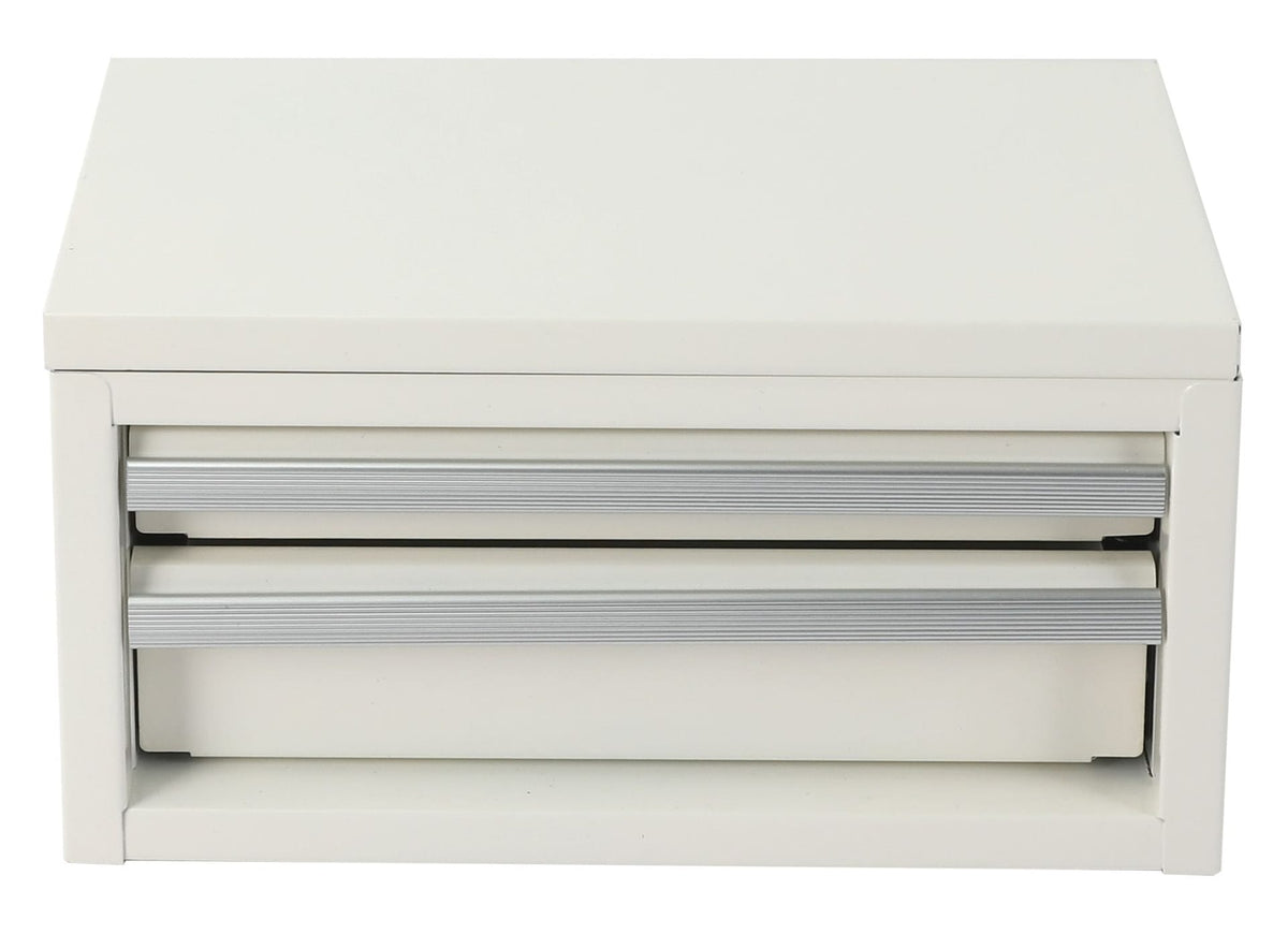 Mini Toolbox with 2 Drawers, New White M9I8 - product image 3