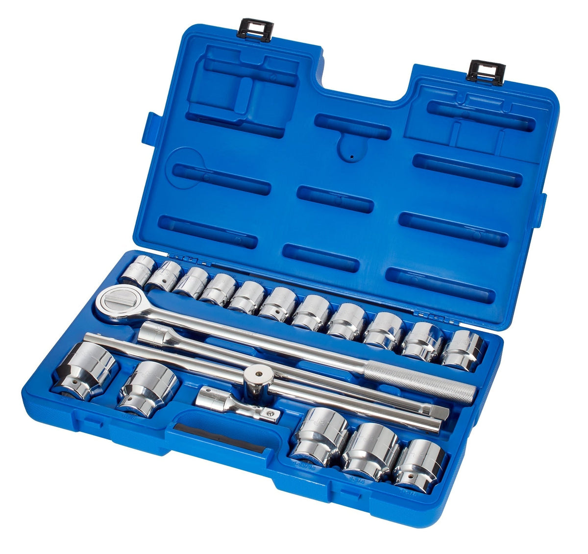 Socket Set 20-pc, 3/4-in Drive, SAE, Steel, Chrome V1R1 - product image 2
