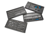 Socket Set, 350-pc, SAE / Metric, CRV, Nickel-Chrome Plating J5D4 - product image 3