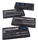 Socket Set, 350-pc, SAE / Metric, CRV, Nickel-Chrome Plating J5D4 - product image 4