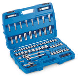 Socket Set, 95-pc, SAE / Metric, CRV, Nickel-Chrome Plating O3R5 - product image 1