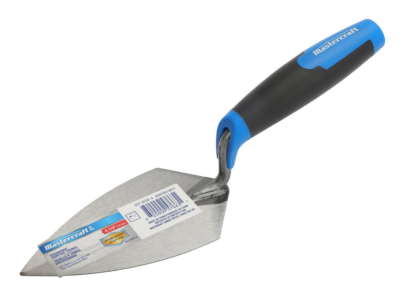 Steel Masonry, Concrete & Brick Pointing Trowel with Comfort Grip, 5.5-in Q7G9