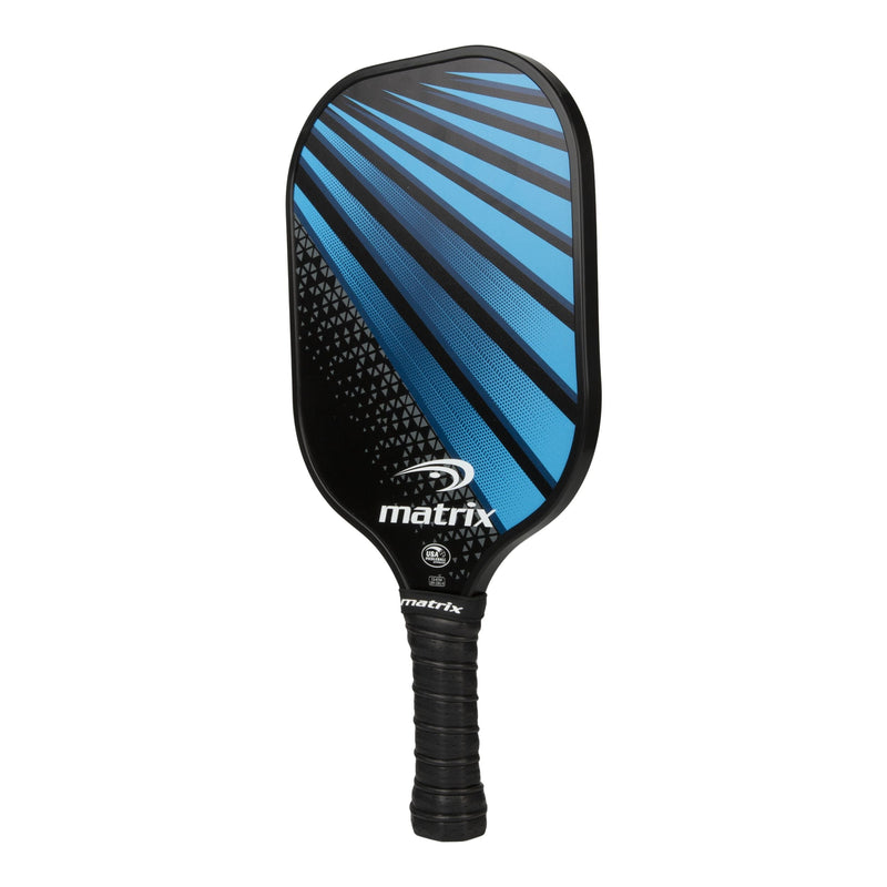 Graphite Carbon Fibre High-Strength Pickleball Paddle/Racket, USAPA Approved, Black G5J9