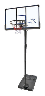 Portable Adjustable Basketball Backboard, Hoop & Net System, 48-in Y2E5 - product image 1