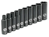 1/2-in Drive Deep Impact Socket Set, SAE, 10-pc U5O9 - product image 1