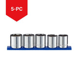 1/2-in Drive XL Socket Set, Metric, 5-pc Q3N5 - product image 1