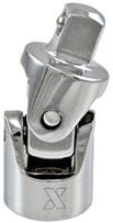 1/4-in Drive Universal Joint Socket, CRV, Chrome Plating G3T6