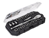 21 Piece 1/2" Drive Metric Socket Set E1Q3 - product image 4