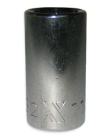 23mm 1/2-in Drive Regular Socket 6-Point, CRV, Chrome Plating H6S6 - product image 1
