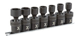 3/8-in Drive Swivel Impact Socket Set, 7-pc, Metric, CRMO V7T5 - product image 3