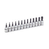 3/8-in Drive Tamper Proof Torx Bit Socket Set, Heat-Treated, 13-pc H7P8 - product image 6