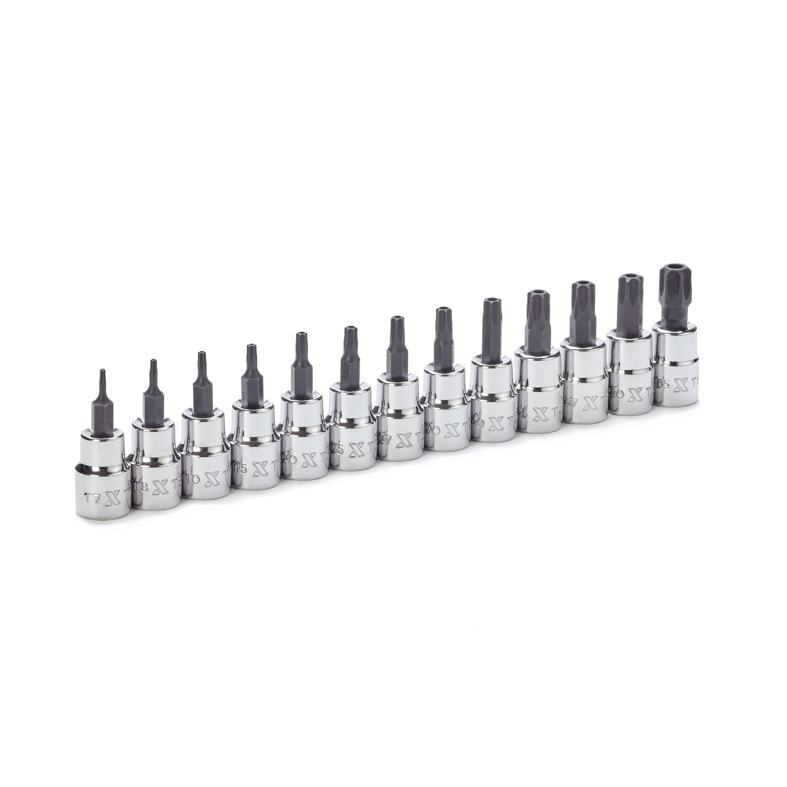 3/8-in Drive Tamper Proof Torx Bit Socket Set, Heat-Treated, 13-pc H7P8 - product image 6