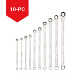 Extra-Long Double Box-End Ratcheting Wrench Set, SAE, 10-pk I6U5 - product image 3