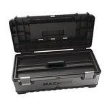Heavy-Duty Metal & Plastic Tool Box with Removable Tray, 23-in O6Y0 - product image 3