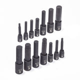 Hex Impact Socket & Bit Socket Set, 14-pc, SAE/Metric N6R8 - product image 4