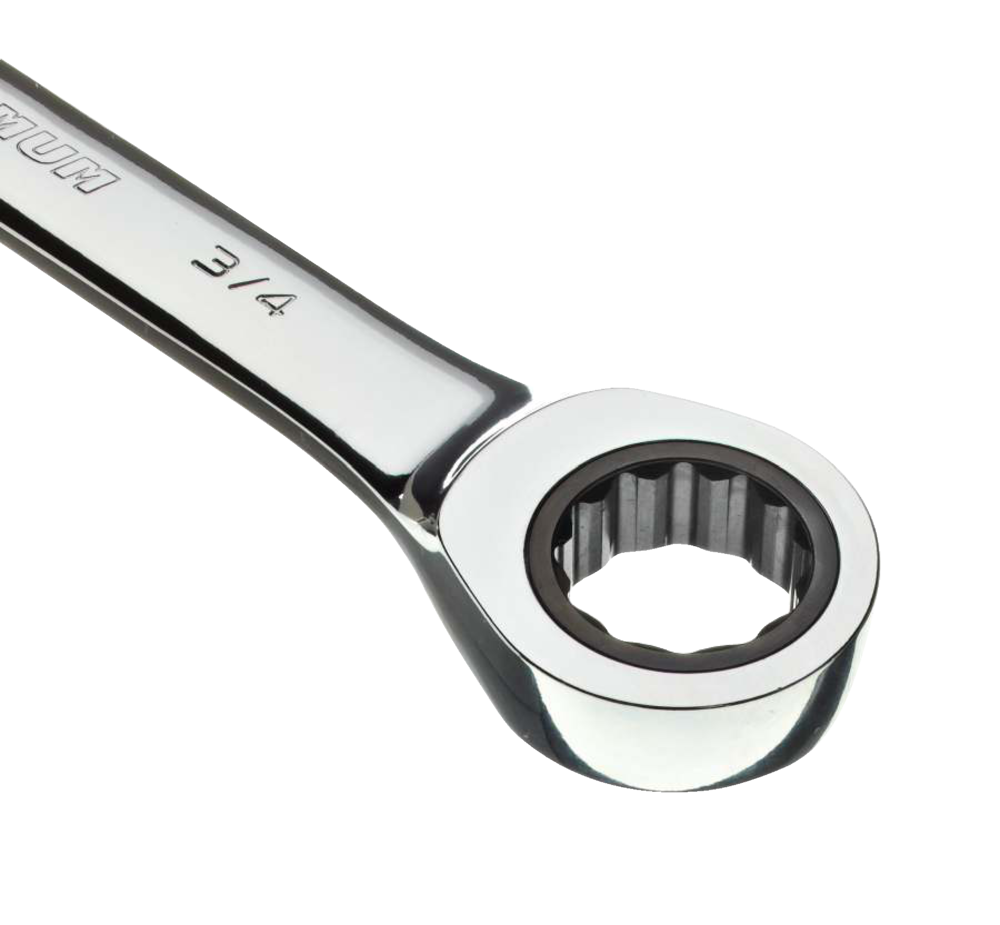 Ratcheting Wrench Set, SAE, Nickel-Chrome Plating, 7-pc W0J2 - product image 5