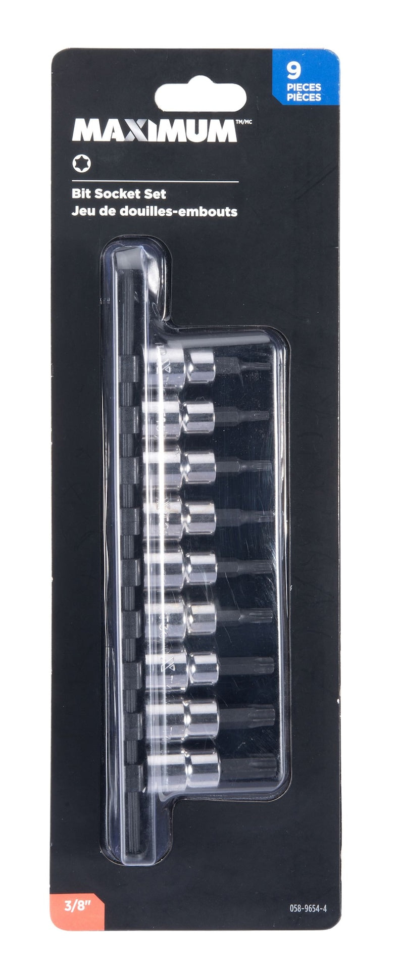 Torx Bit Socket Set, Heat Treated, 9-pc G7Y9 - product image 2