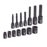 Torx & E-Torx Impact Bit Socket Set, 14-pc, SAE/Metric R8R2 - product image 1