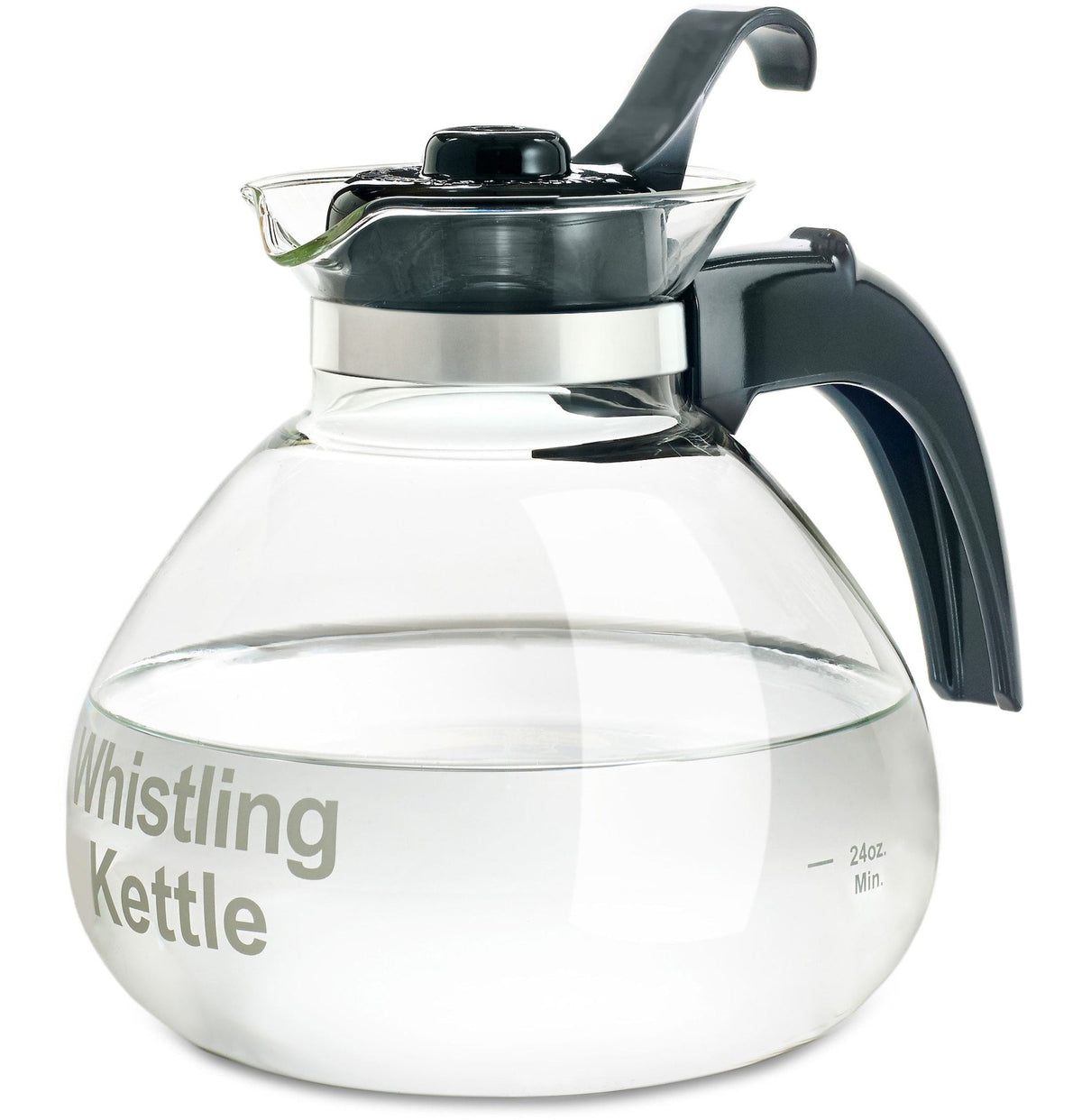 1.4L Glass Whistling Stovetop Kettle, Dishwasher Safe M3Y7 - product image 1