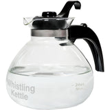 1.4L Glass Whistling Stovetop Kettle, Dishwasher Safe M3Y7 - product image 2