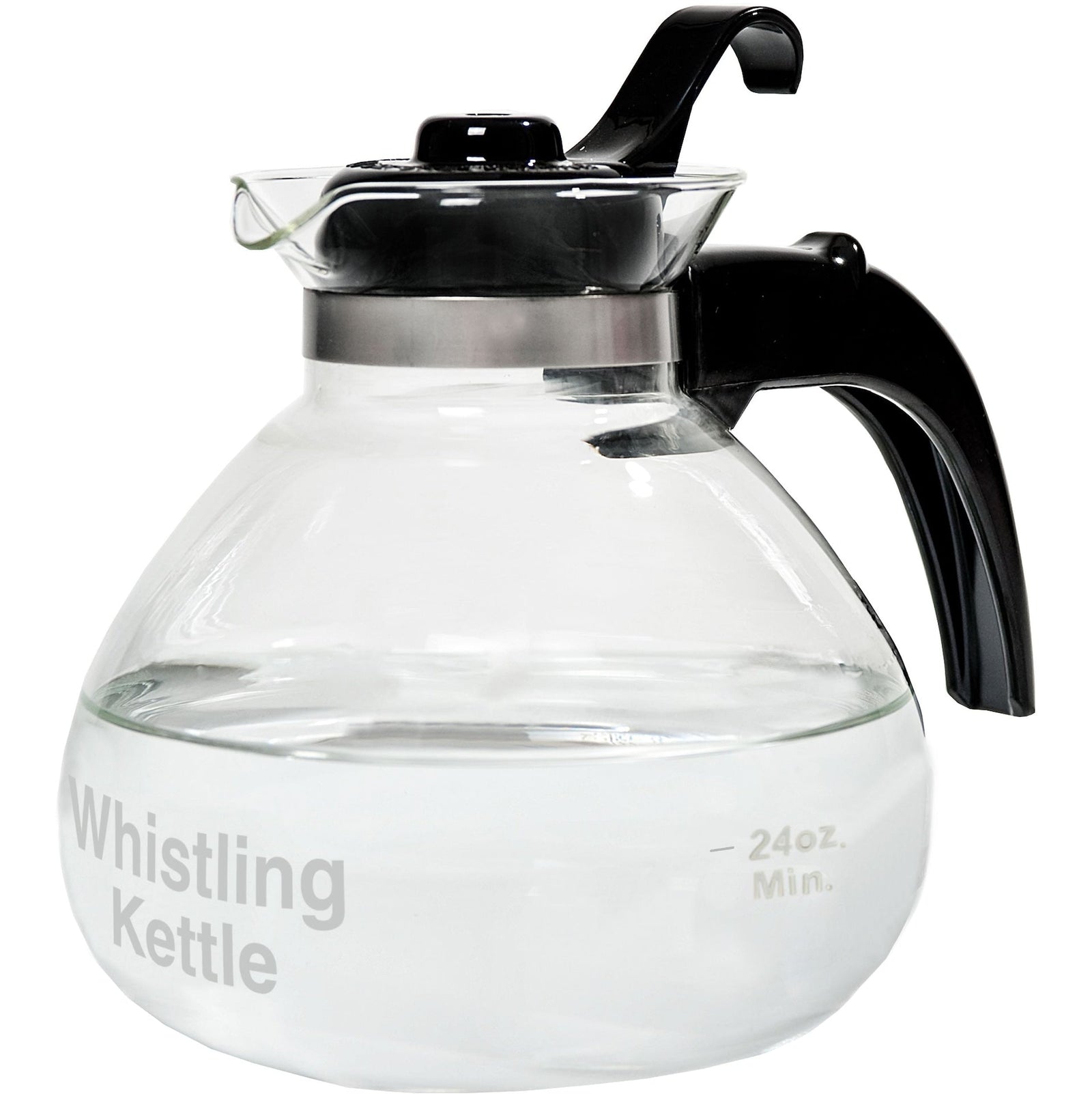 1.4L Glass Whistling Stovetop Kettle, Dishwasher Safe M3Y7 - product image 2