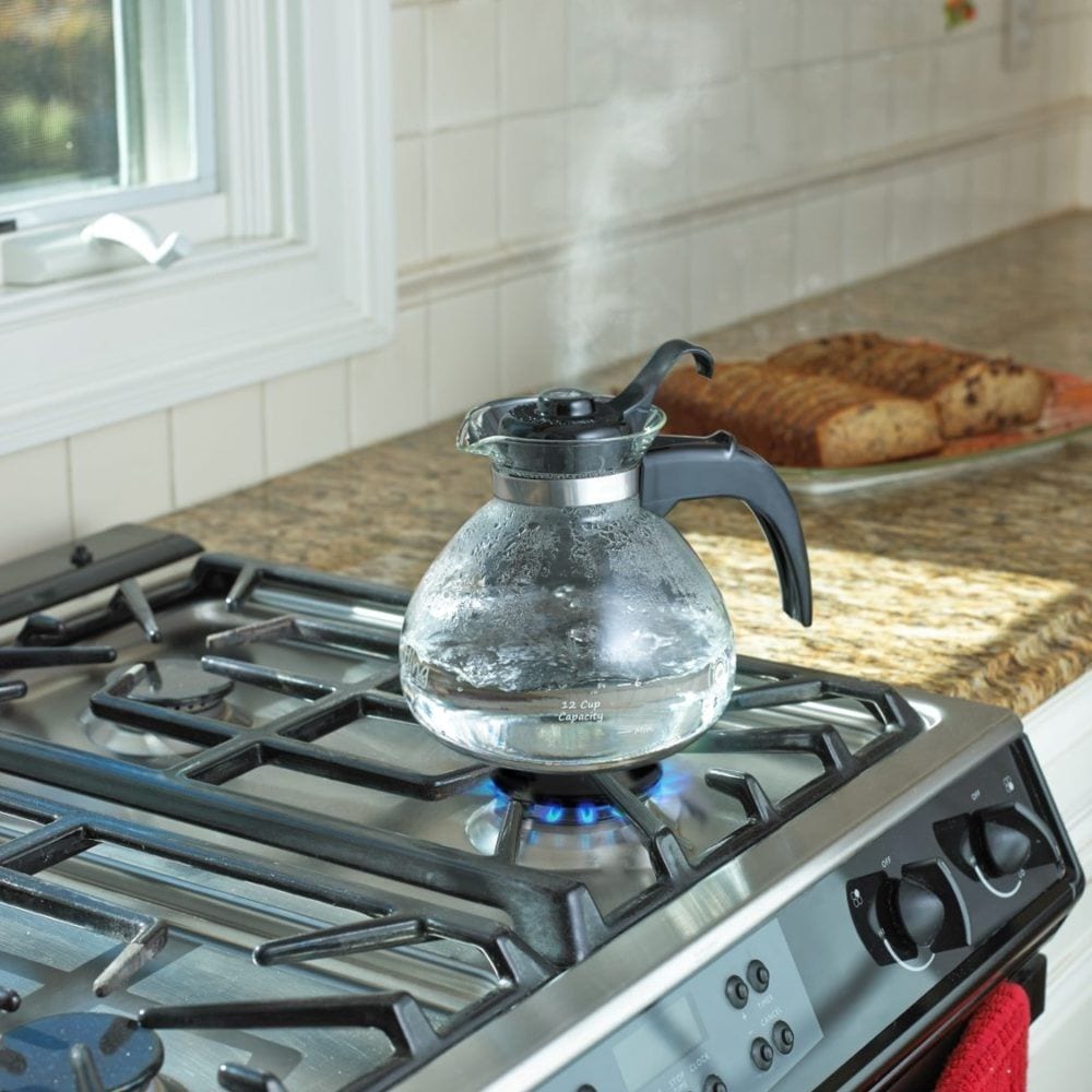 1.4L Glass Whistling Stovetop Kettle, Dishwasher Safe M3Y7 - product image 5