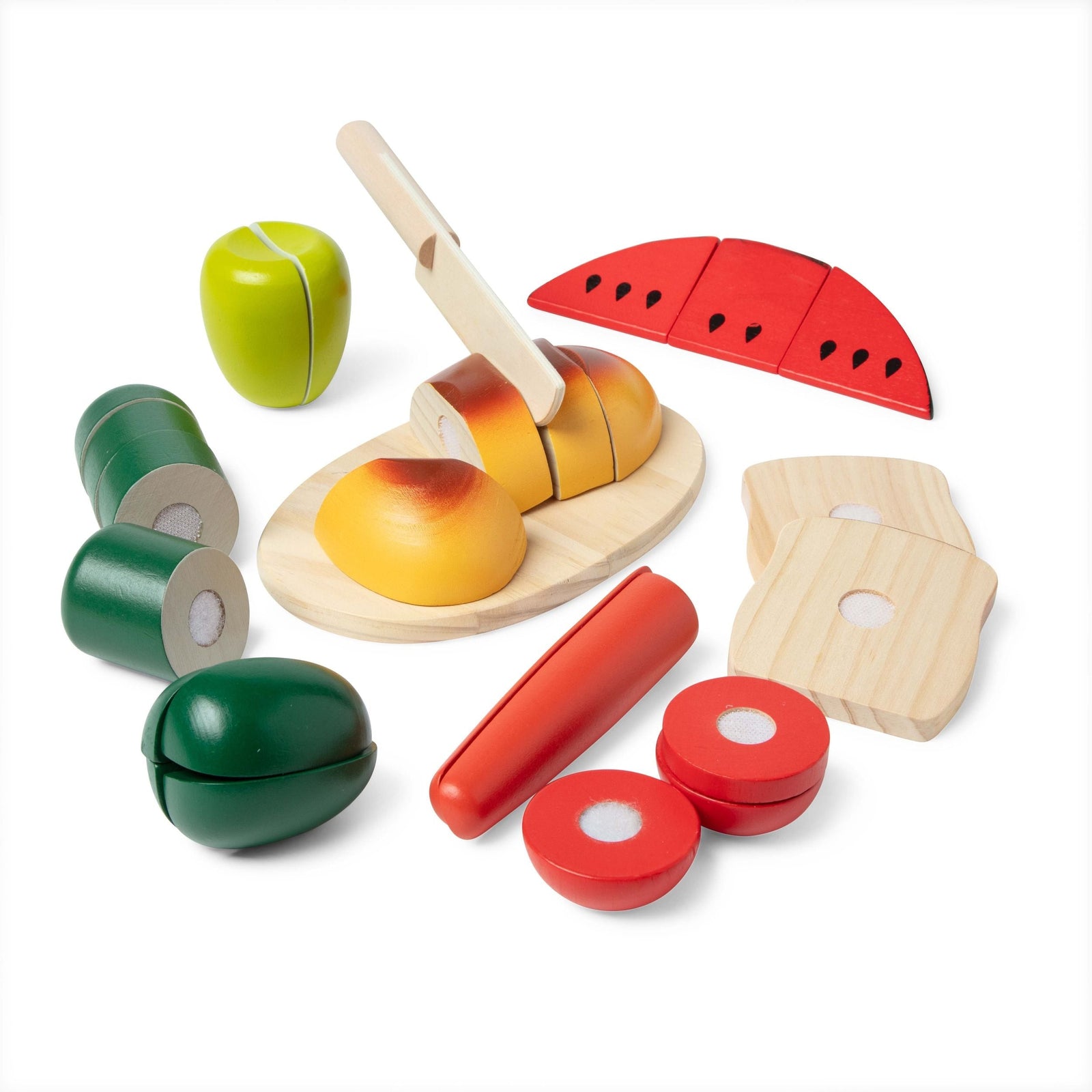Wooden Cutting Food Playset, Ages 3+ Y2M0 - product image 2