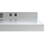 Basic 200 CFM Under the Cabinet Kitchen Exhaust Fan Range Hood, Stainless Steel, 30-in L0F5 - product image 6