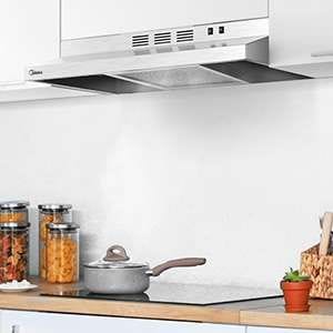 Basic 200 CFM Under the Cabinet Kitchen Exhaust Fan Range Hood, Stainless Steel, 30-in R7H3 - product image 7