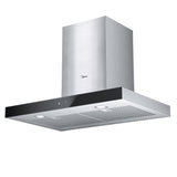 Glass 450CFM T-Shape Kitchen Exhaust Fan Range Hood with Gesture Controls, Stainless Steel, 30-in V4A9 - product image 1