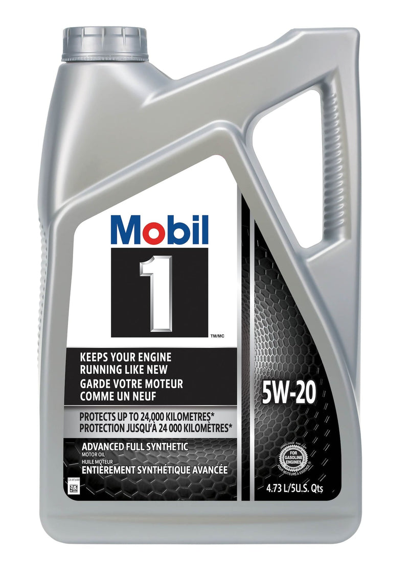 1 5W20 Synthetic Engine/Motor Oil Set, 4.73-L + 1-L N9U0