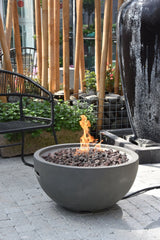 Nantucket Round Propane-Fueled Fire Bowl with Lava Rock & Canvas Cover, 40,000 BTUs, 14-in L2O9 - product image 7