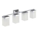 90-Degree Vanity Lighting Fixture, Chrome, 4-L Z7G2 - product image 1