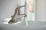 Adler Single Handle Bathroom Faucet, Spot Resist Brushed Nickel V2C4 - product image 4