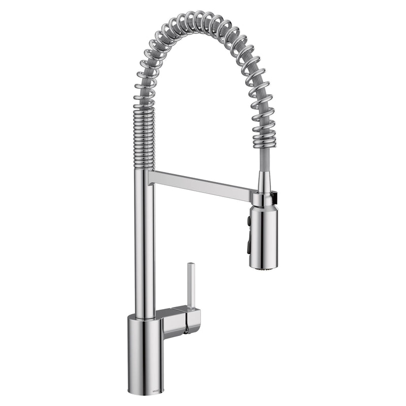 Align Single Handle High Arc Pull Down Sprayer Kitchen Faucet, Chrome R1I1