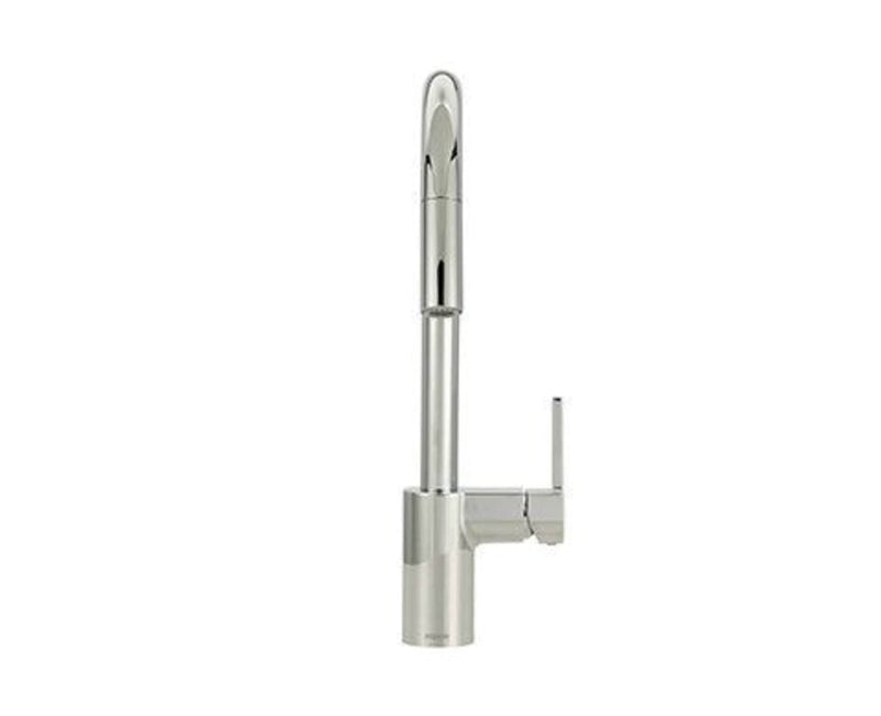Align Single Handle Modern Pull Down Sprayer Kitchen Faucet with Reflex & Power Clean, Chrome E6P8