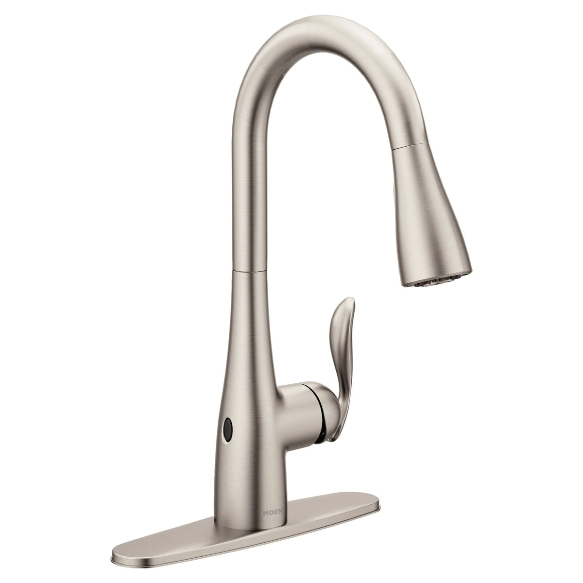 Arbor Single Handle Touchless Pull Down Spot-Resist Sprayer Kitchen Faucet with MotionSense & Power Clean, Stainless Steel P8G8 - product image 1