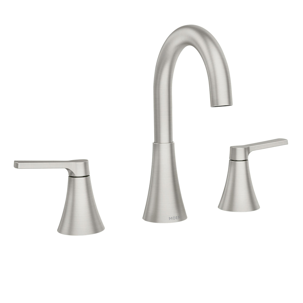 Mikah Double Handle Widespread Bathroom Faucet, Spot Resist Brushed Nickel I7I0 - product image 1